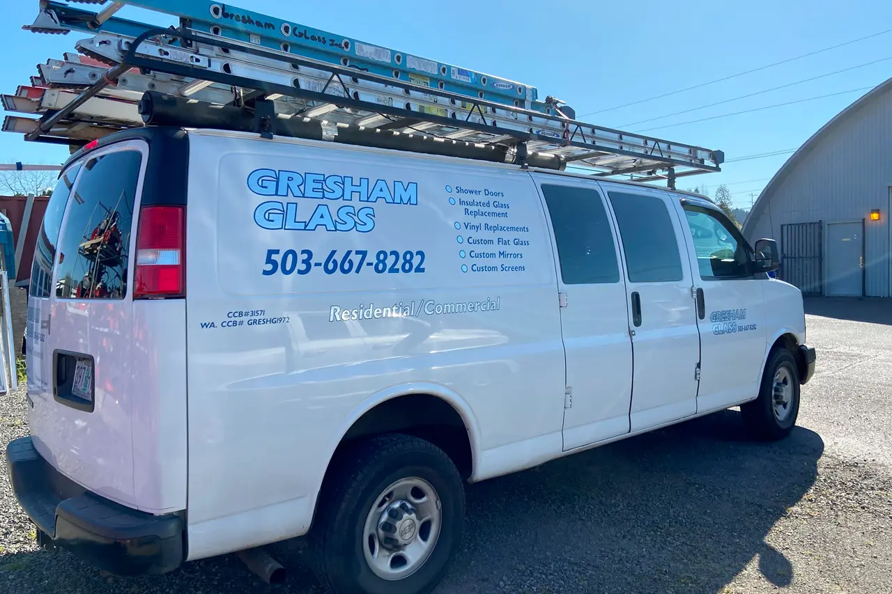 Gresham Glass service vehicle